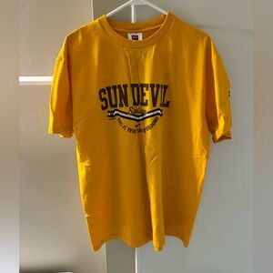 Nike Arizona State Sun Devils Yellow Short Sleeve Tee
